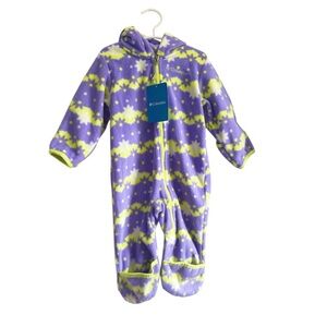 Columbia Infant Snowtop ll Fleece One-Piece Hooded Romper